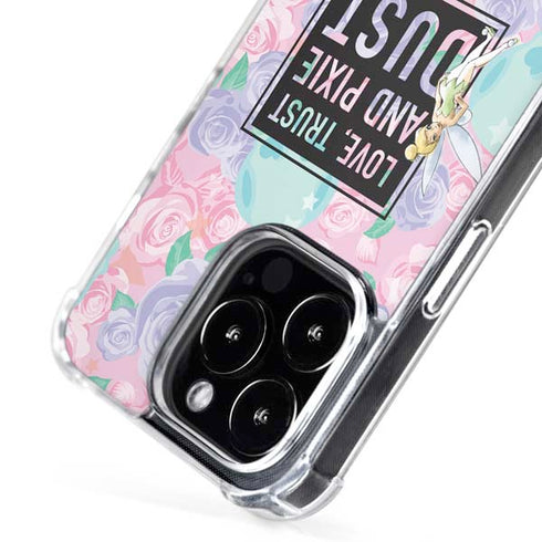 Disney Tinker Bell Love Trust and Pixie Dust iPhone 16 Pro MagSafe Case